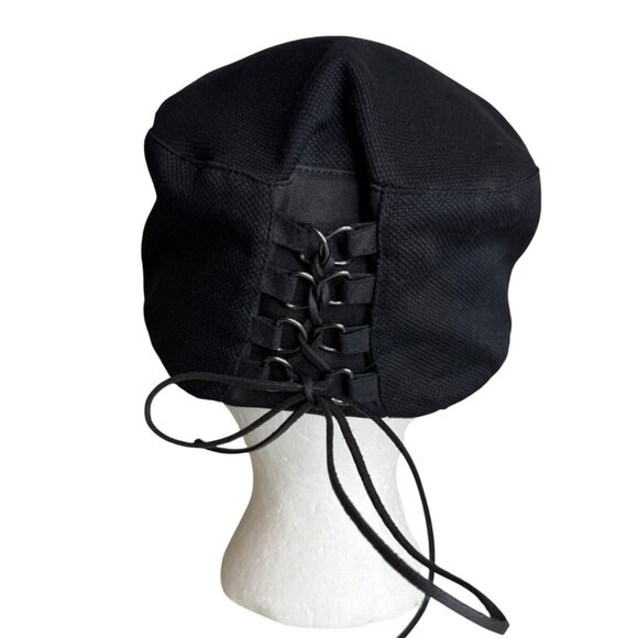 Harley Davidson Black Embroidered Lace Back Hat - Picture 4 of 7